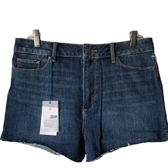 PAIGE Pants - PAIGE Margot Denim Shorts